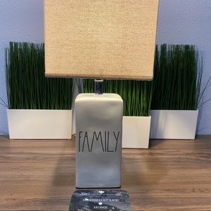 NWT Rae Dunn Family Lamp